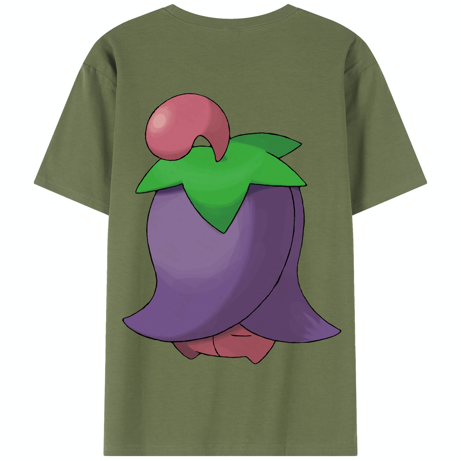 （画像用） ポケットモンスター Pokémon 綿100％半袖Tシャツ（背面プリント）